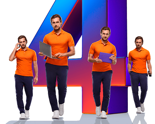 Великолепная четверка Ростелеком в&nbsp;  (Приморский край)